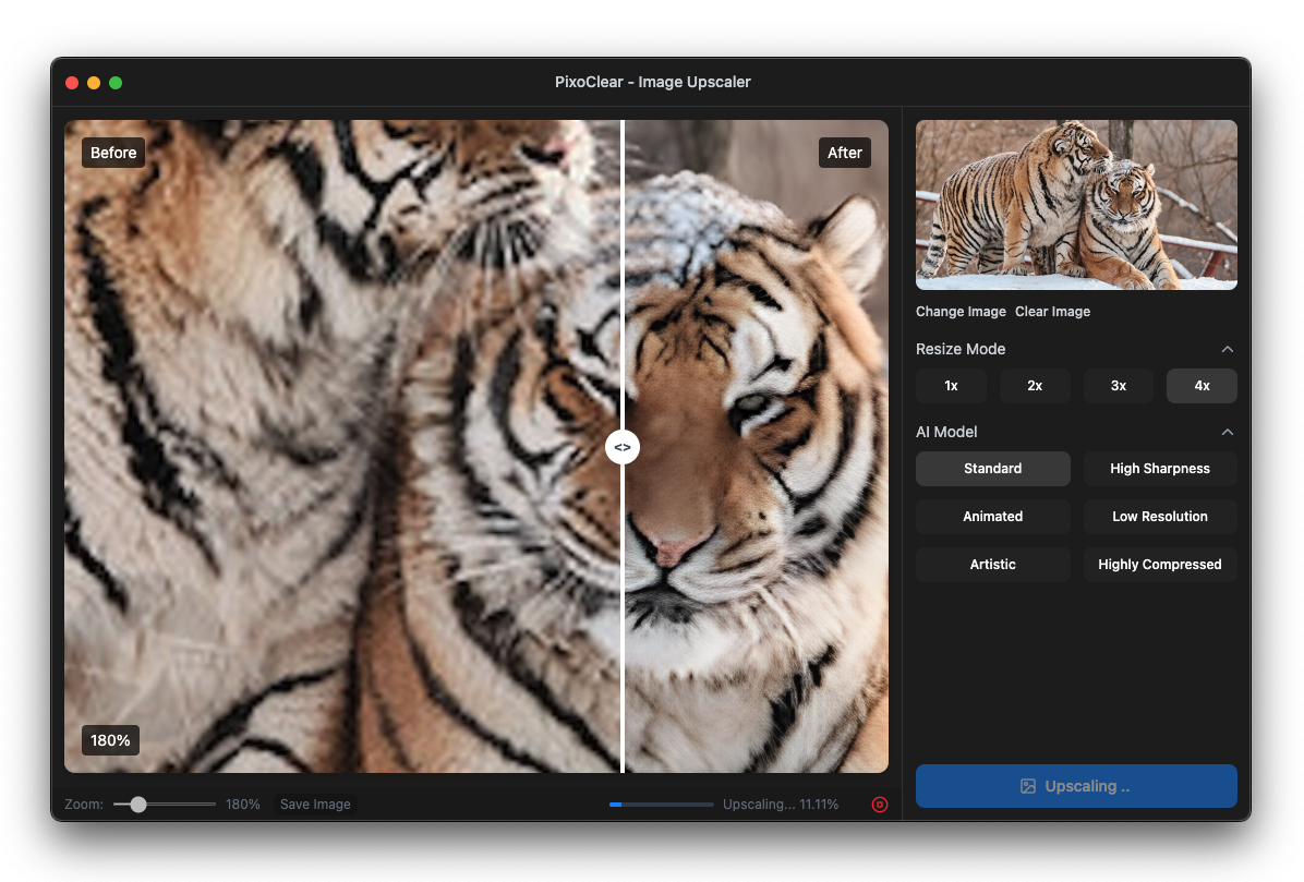 PixoClear App Screenshot